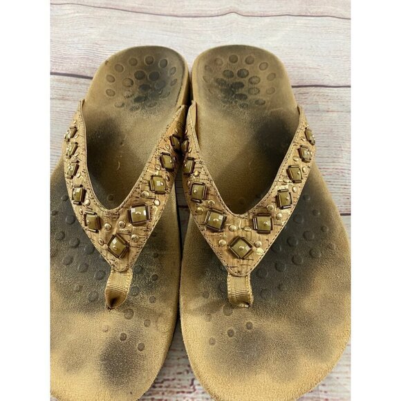 Vionic Women's Casual Embellished Sandals - 9 - Picture 3 of 11